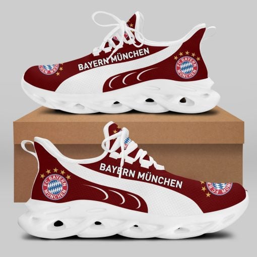 Bayern Munchen Braun Weiß Max Soul Schuhe Turnschuhe