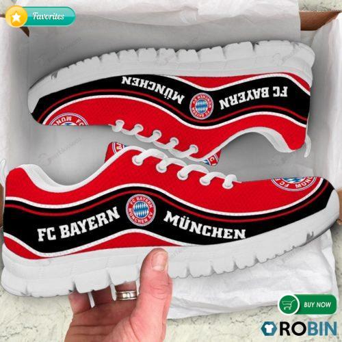 Bayern Munchen Rot Schwarz Laufschuhe
