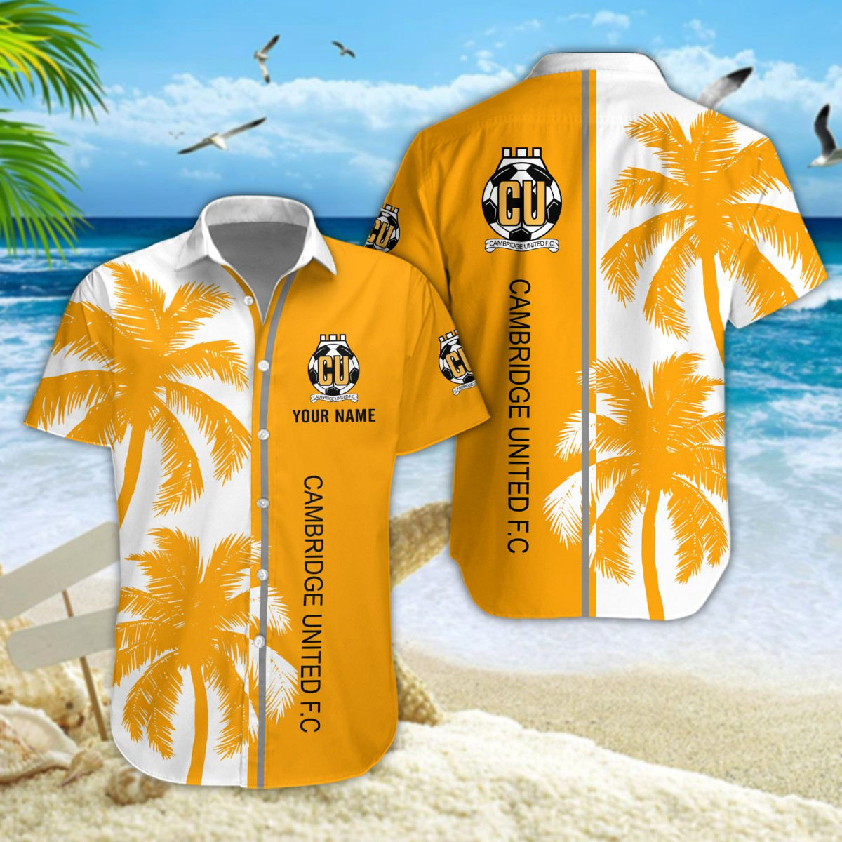 Cambridge United Hawaiihemd 90241