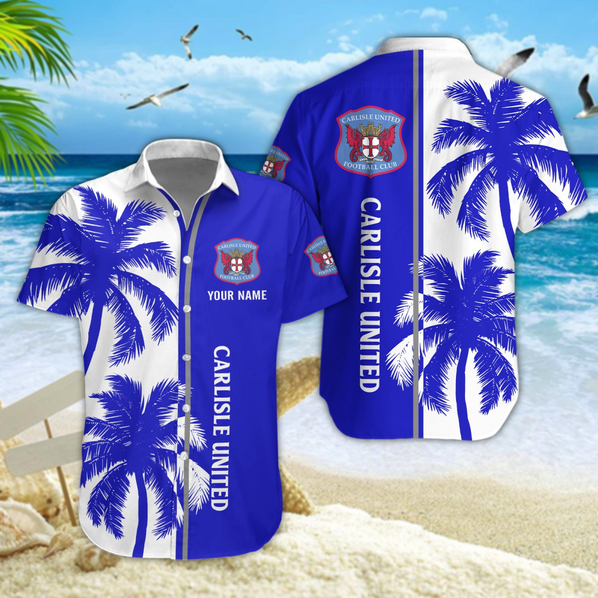 Carlisle United Hawaiihemd 90242