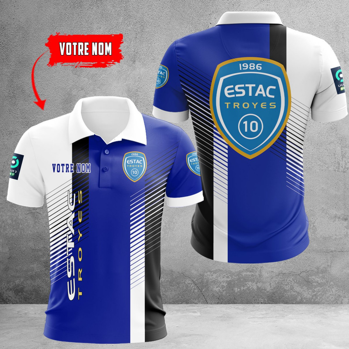 ESTAC Troyes Hemden 10819 ESTAC Troyes Hemden 10819