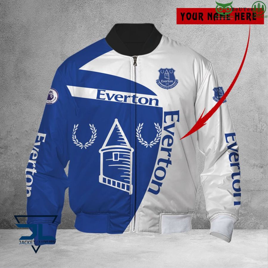 Everton FC Individueller Name Bomberjacke