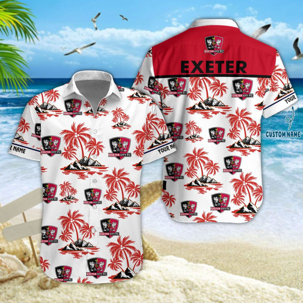 Exeter City Hawaiihemd 2654