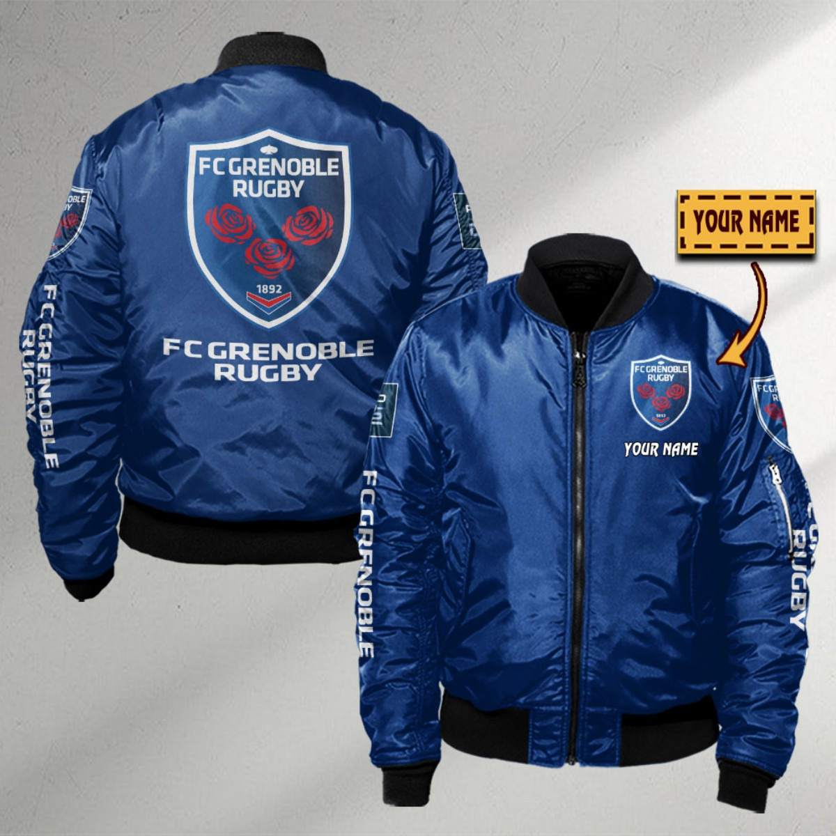 FC Grenoble Rugby-Trikots 15756