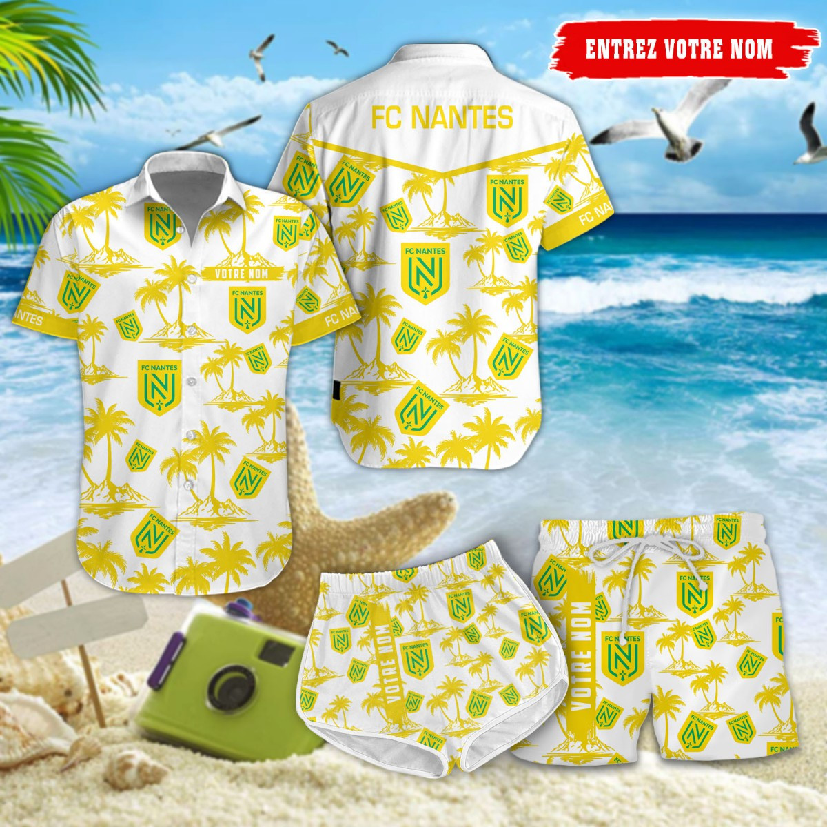 Maillot Hawaï du FC Nantes 10333