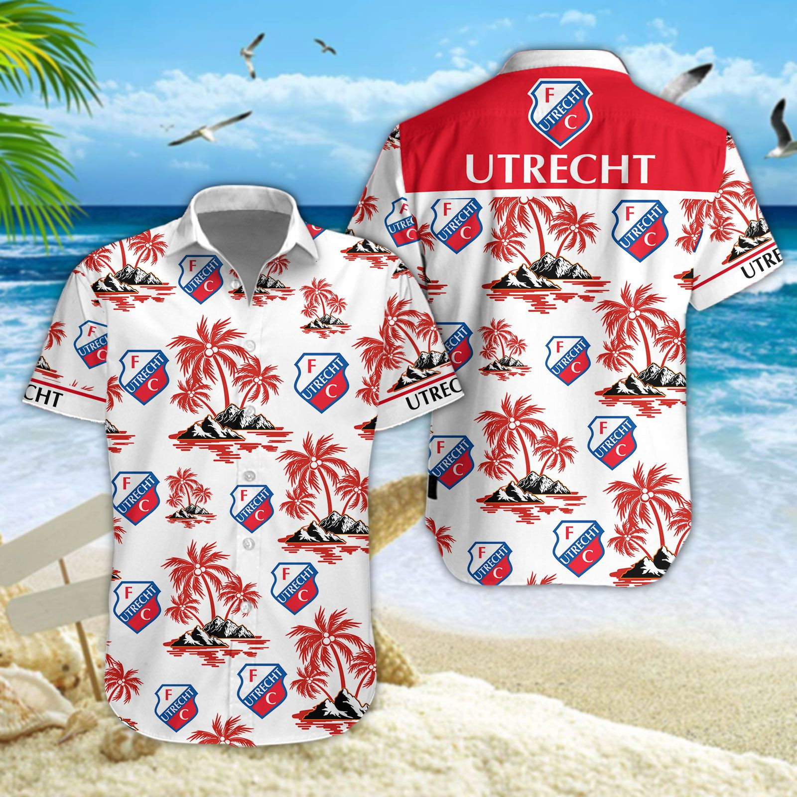 Maillot hawaïen du FC Utrecht 1762