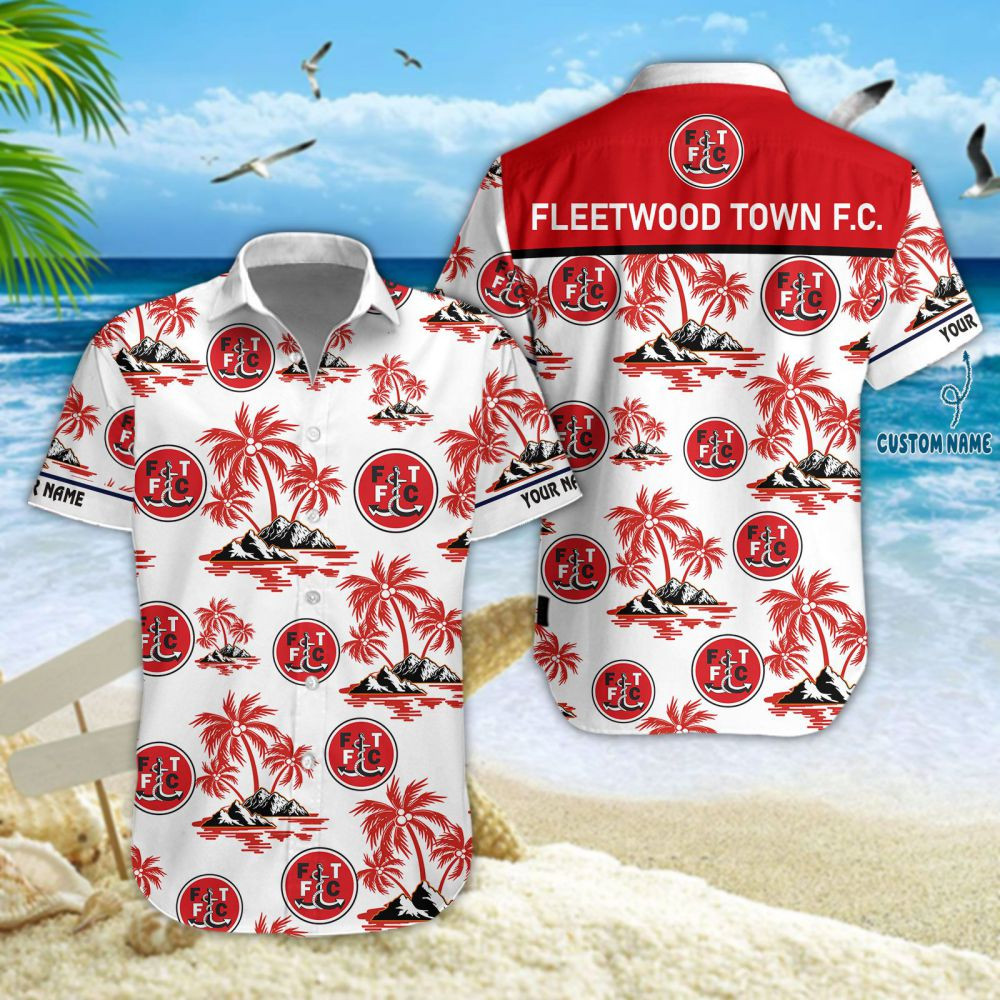 Fleetwood Town Hawaiihemd 2655
