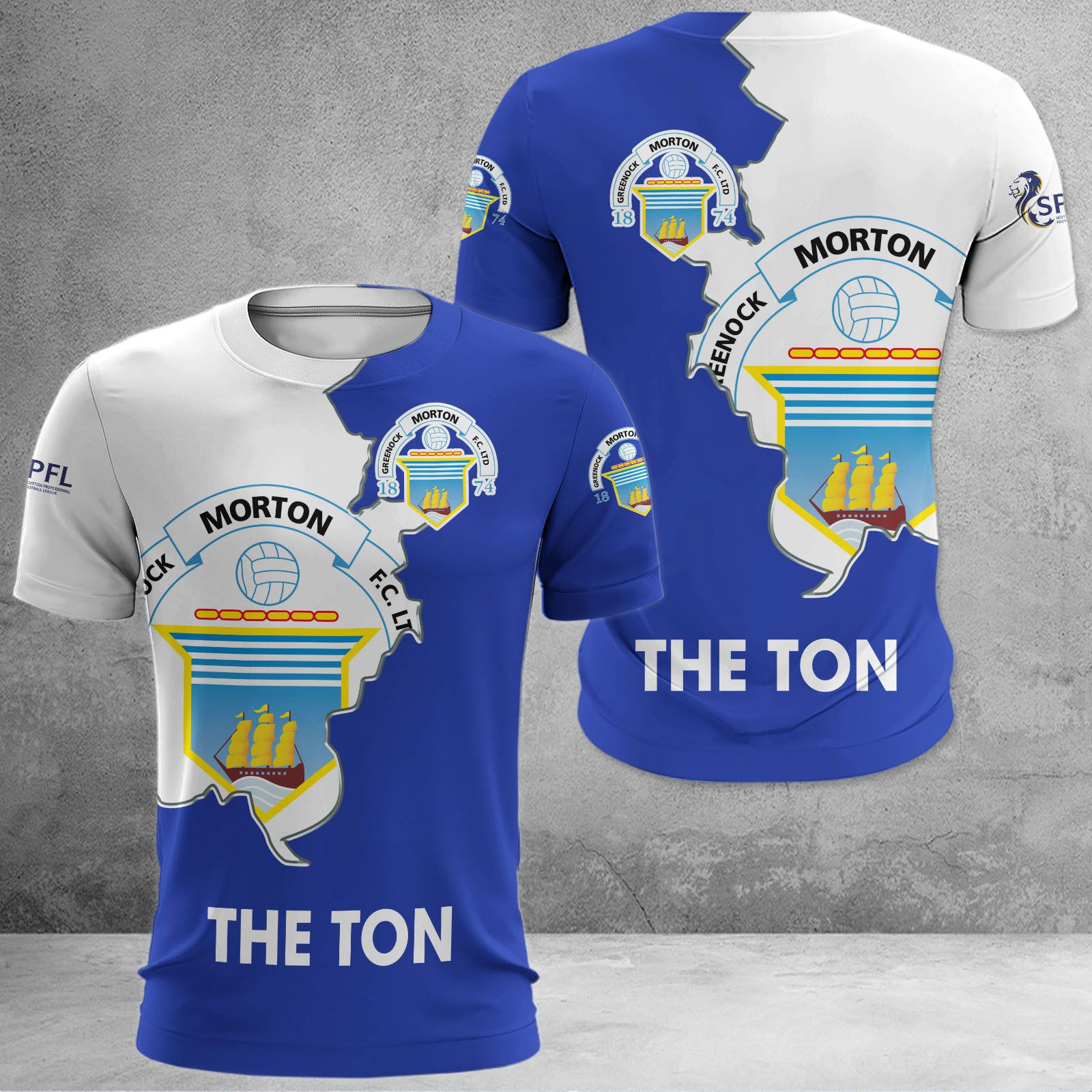 Greenock Morton F.C. Hemden 1403 Greenock Morton F.C. Hemden 1403