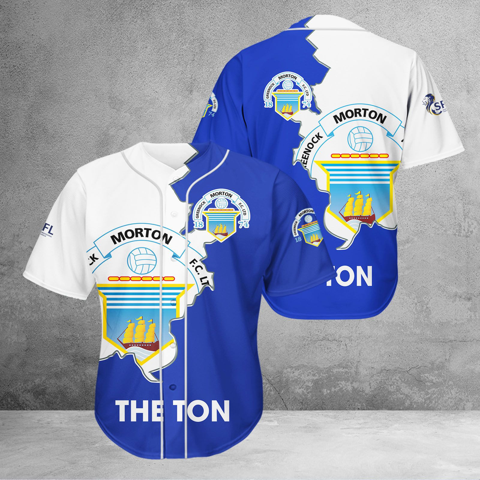 Greenock Morton F.C. Hemden 1403 Greenock Morton F.C. Hemden 1403