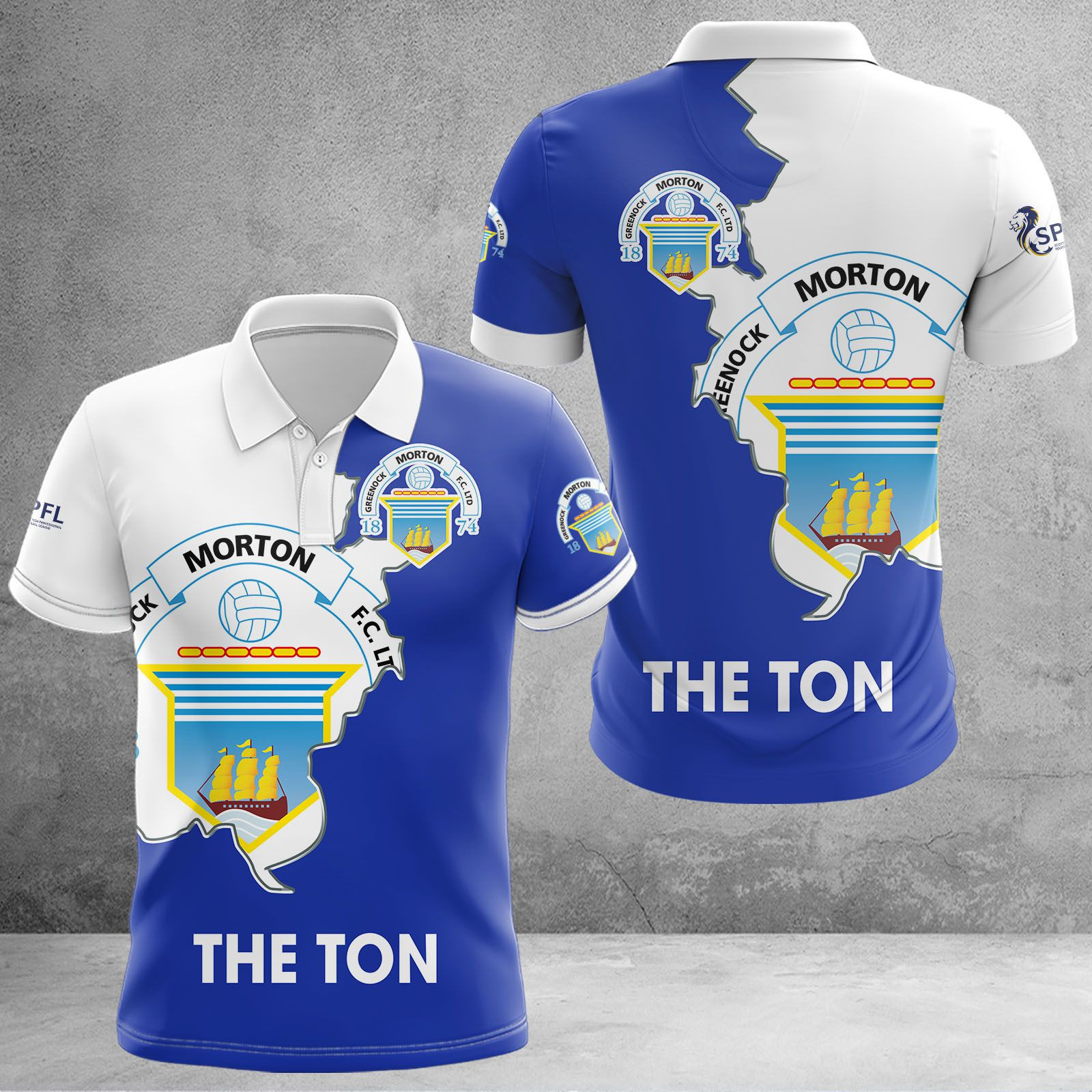 Greenock Morton F.C. Hemden 1403 Greenock Morton F.C. Hemden 1403