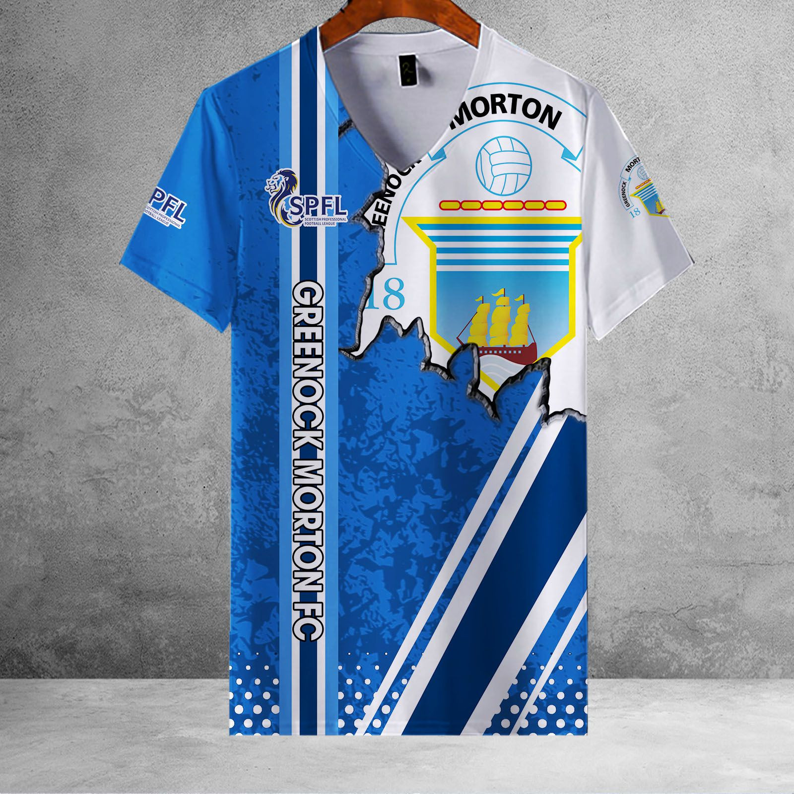 Greenock Morton F.C. Hemden 1423 Greenock Morton F.C. Hemden 1423