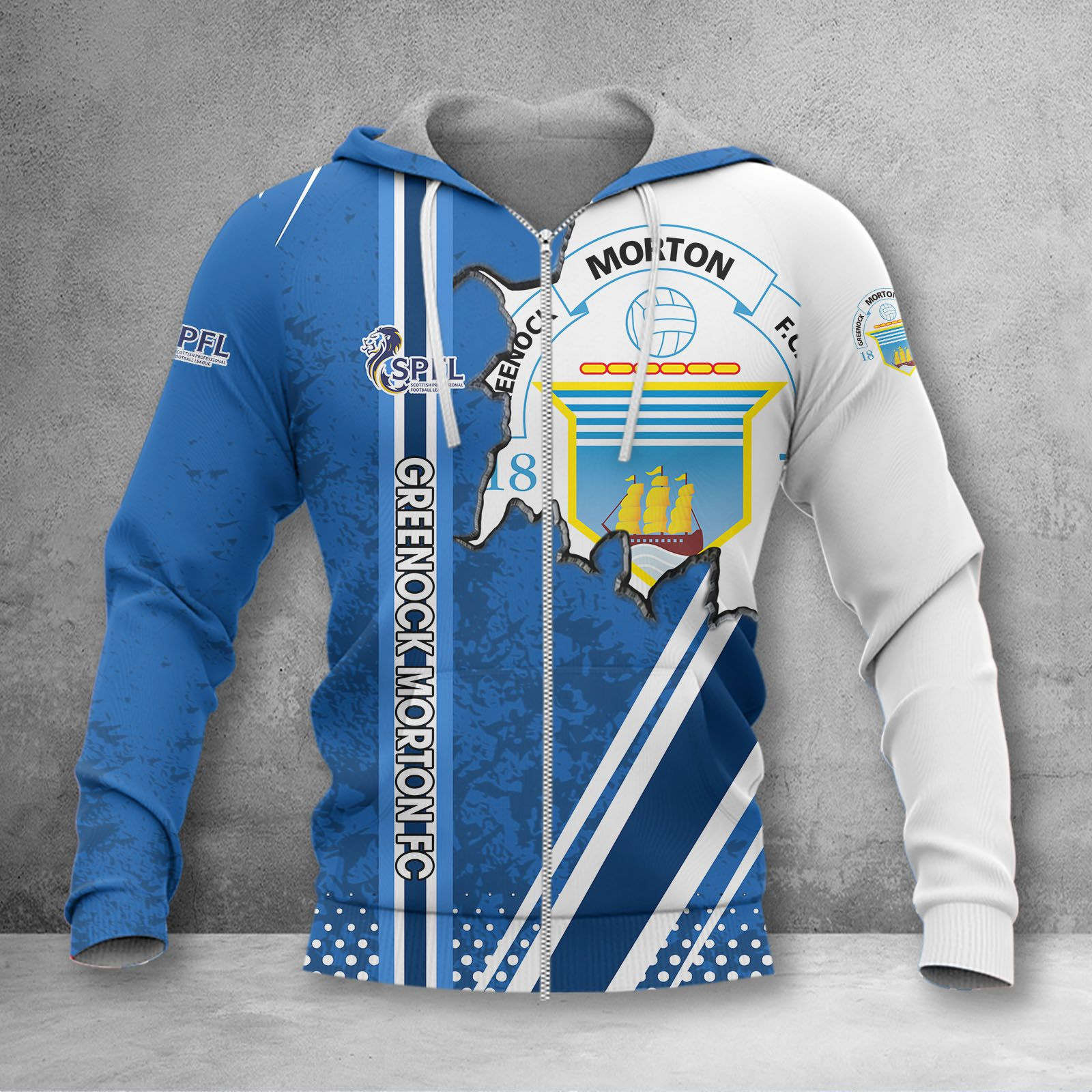 Greenock Morton F.C. Hemden 1423 Greenock Morton F.C. Hemden 1423