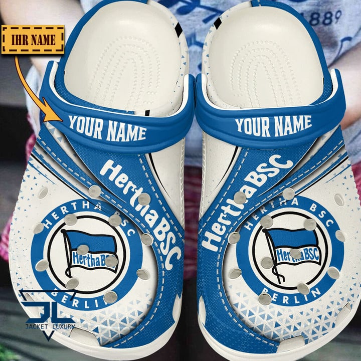Hertha BSC Individueller Name Crocs
