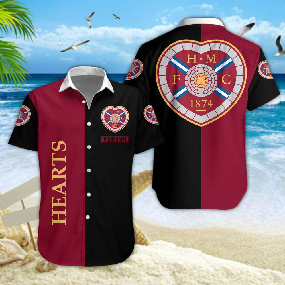 Coeur de Midlothian F.C. Hawaiihemd 3684