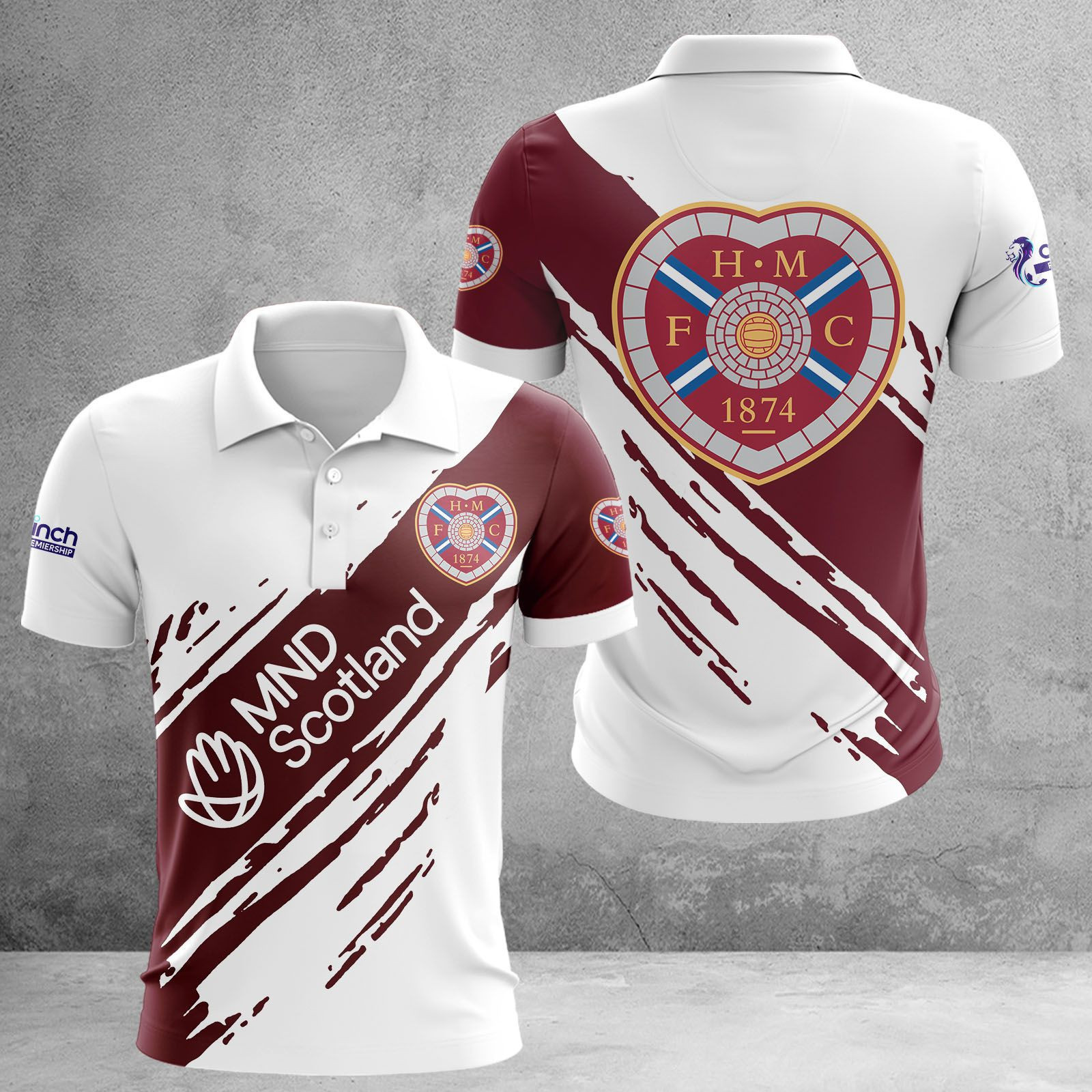 Maillots Heart of Midlothian F.C. 1696
