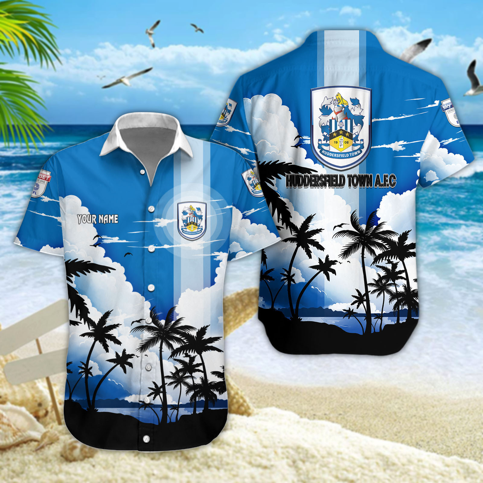 Huddersfield Town Hawaiihemd 13217