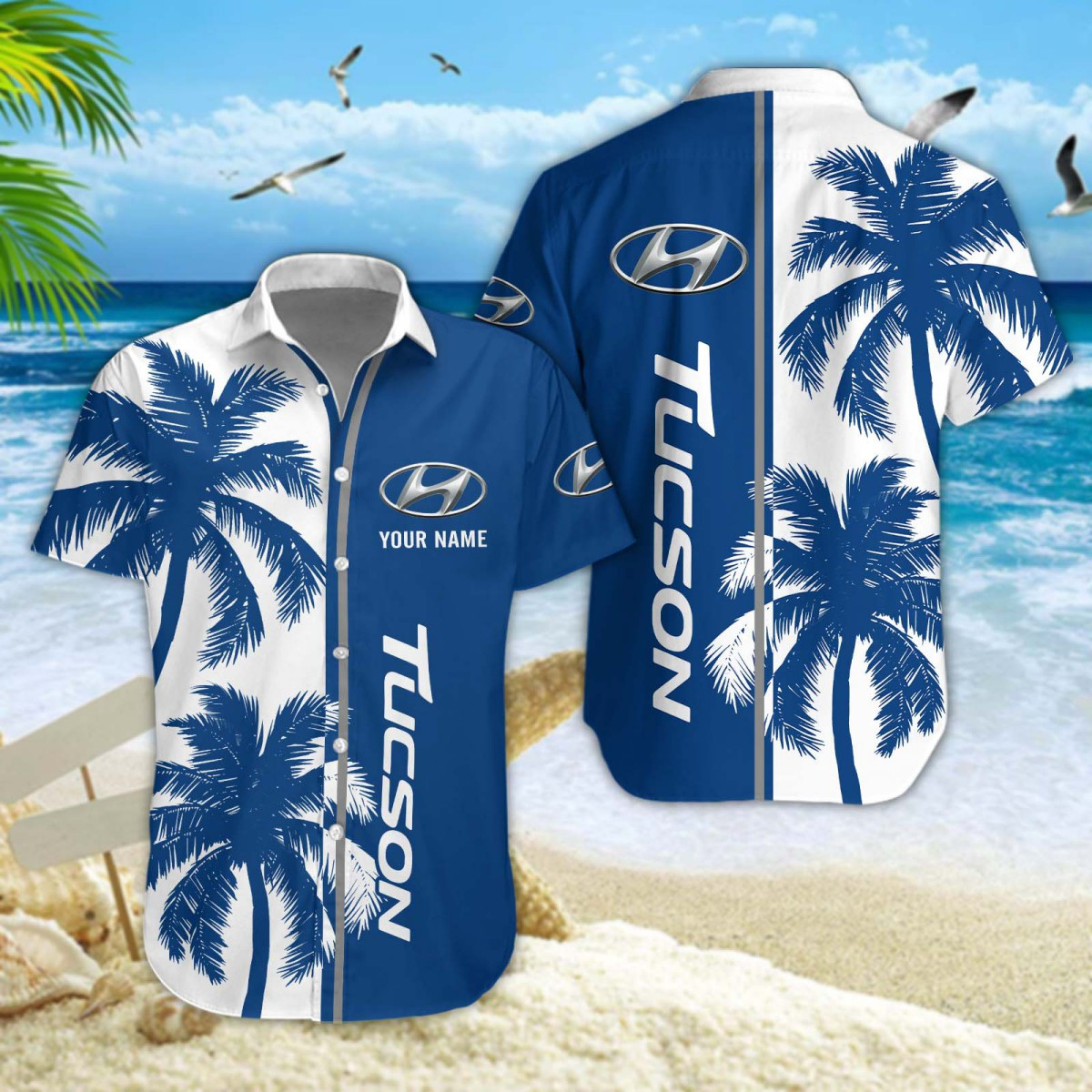 Hyundai Tucson Hawaiihemd 90036 Hyundai Tucson Hawaiihemd 90036