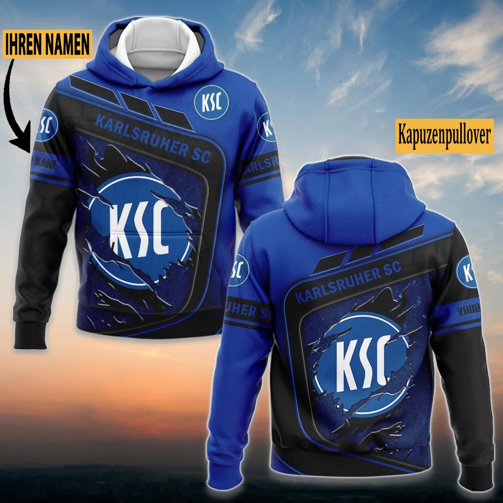Karlsruher SC Individueller Name Neue Edition Alltags-Outfit