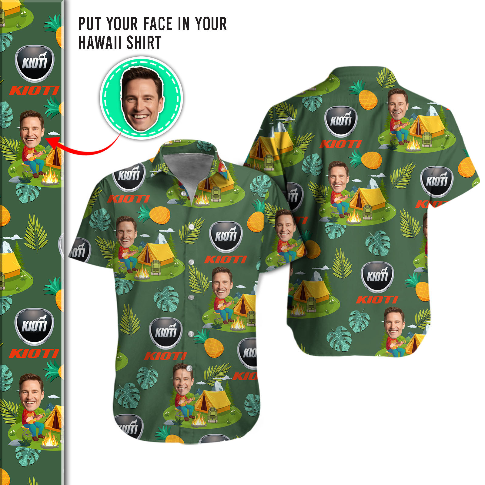 Kioti Hawaiihemd 15173