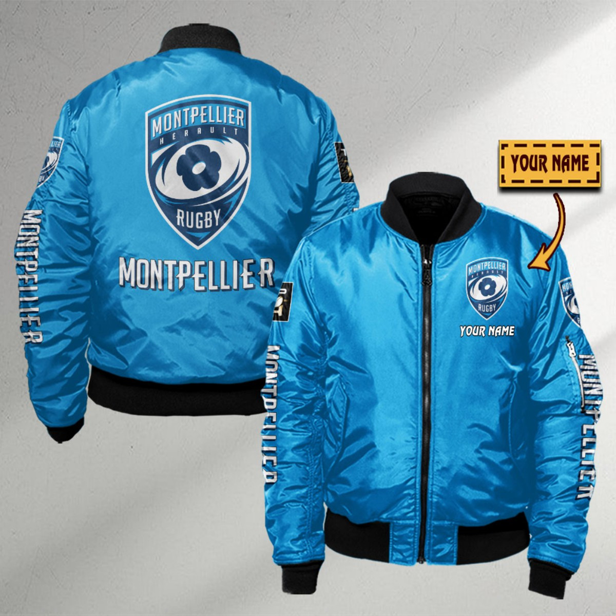 Montpellier Herault Rugby-Trikots 15745