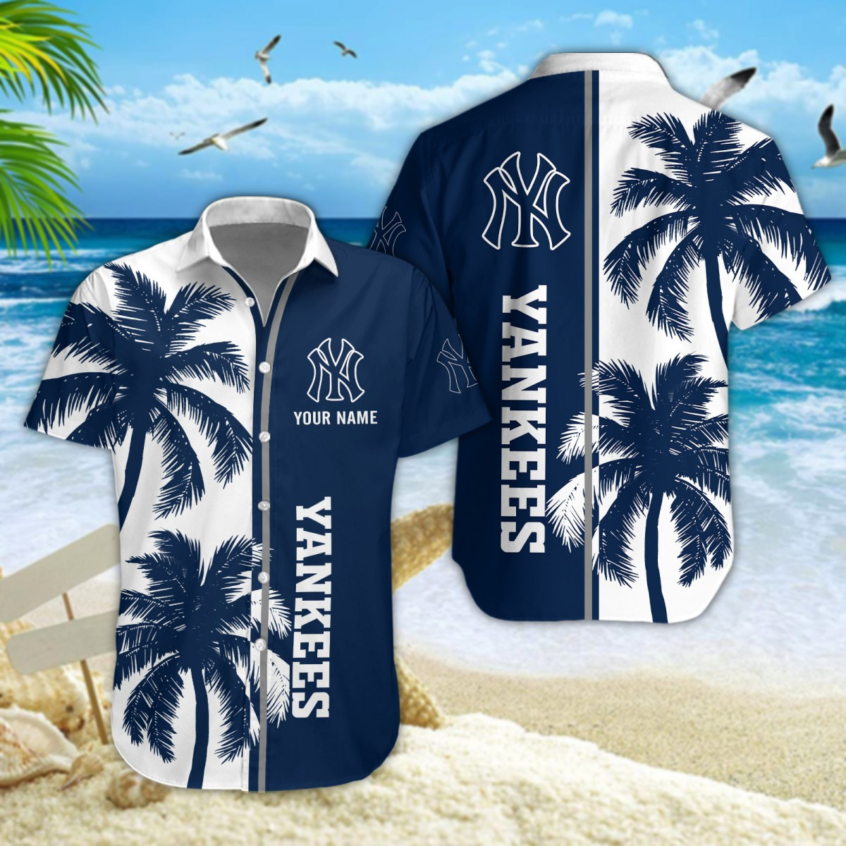 New York Yankees Hawaiihemd 90567