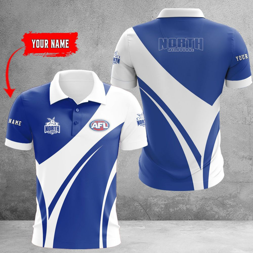 North Melbourne Football Club Kombi-Shirt mit Poloshirt und Mütze HB10515 North Melbourne Football Club Kombi-Shirt mit Poloshirt und Mütze HB10515