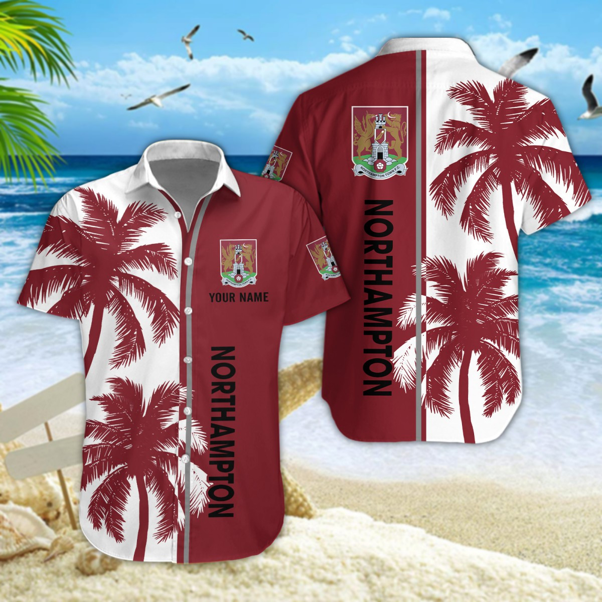 Northampton Town Hawaiihemd 90250