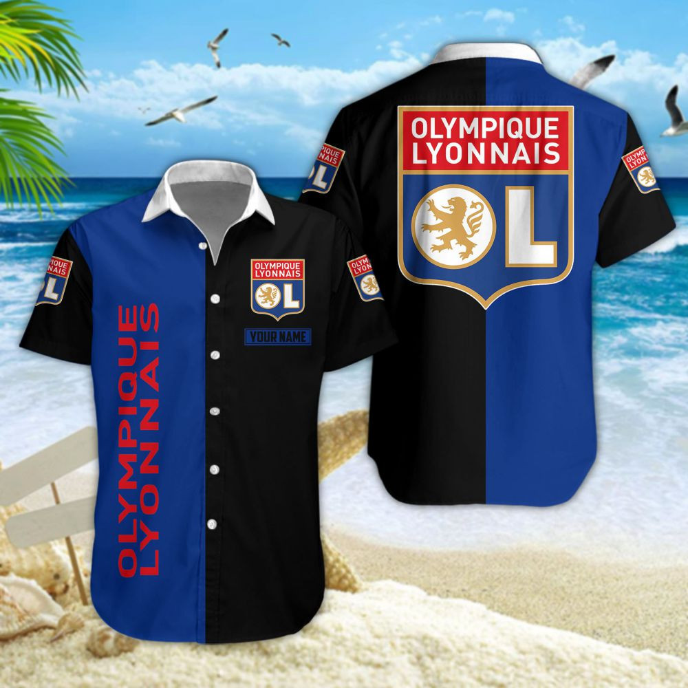 Olympique Lyonnais Hawaiihemd 3456