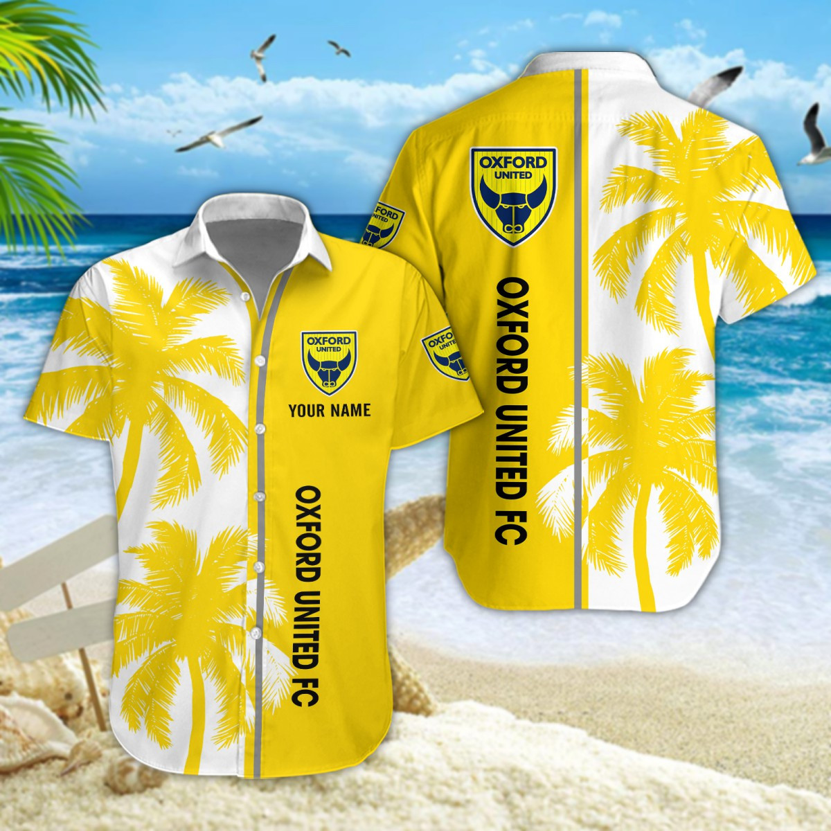 Oxford United Hawaiihemd 90251 Oxford United Hawaiihemd 90251