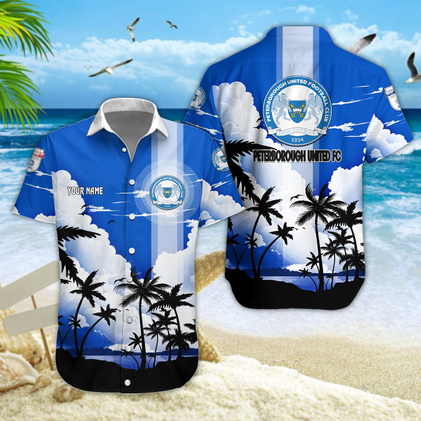 Peterborough United Hawaiihemd 13252
