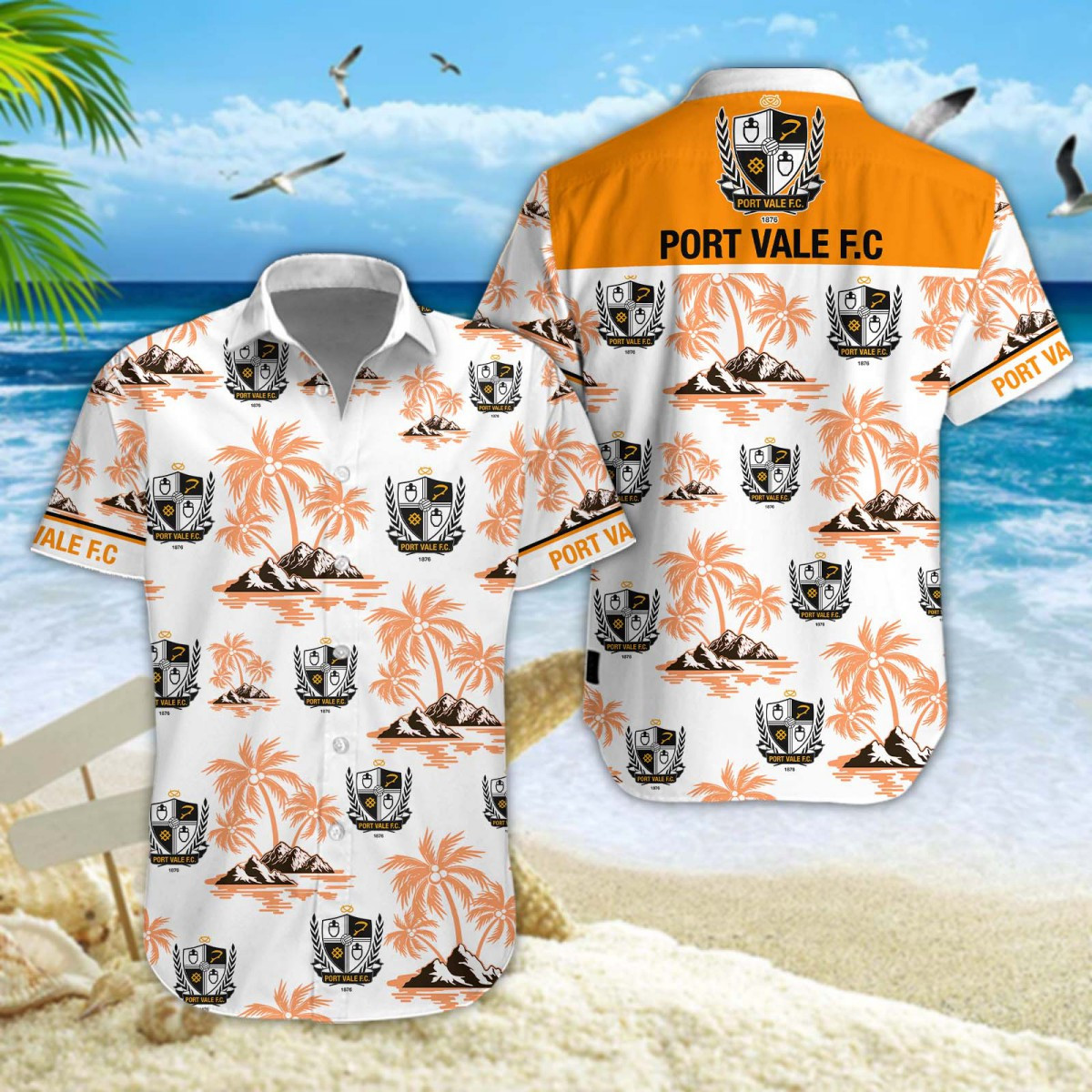 Port Vale Hawaiihemd 11593