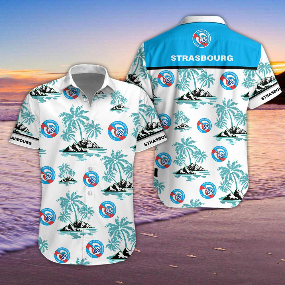 Maillot hawaïen RC Strasbourg Alsace 1205