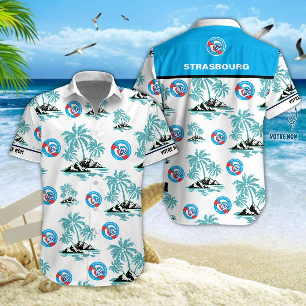 Maillot hawaïen RC Strasbourg Alsace 2576