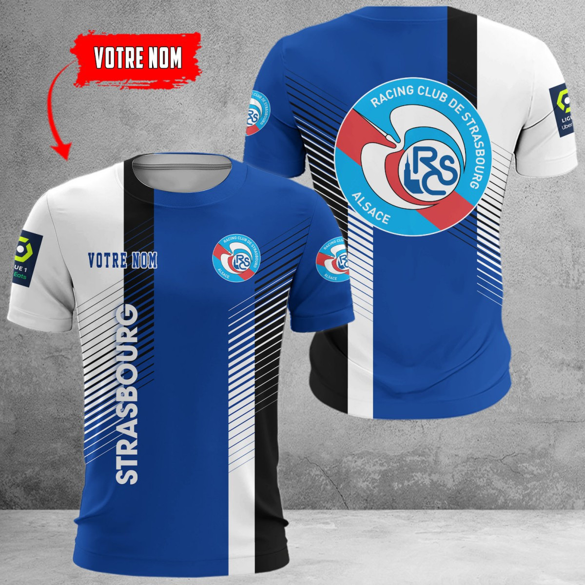 RC Straßburg Elsass Trikots 10829 RC Straßburg Elsass Trikots 10829