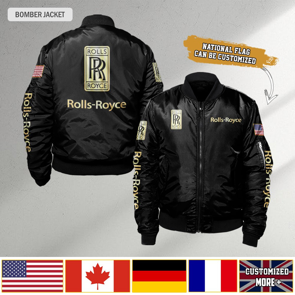 Rolls Royce Bomberjacke Hemden 12228