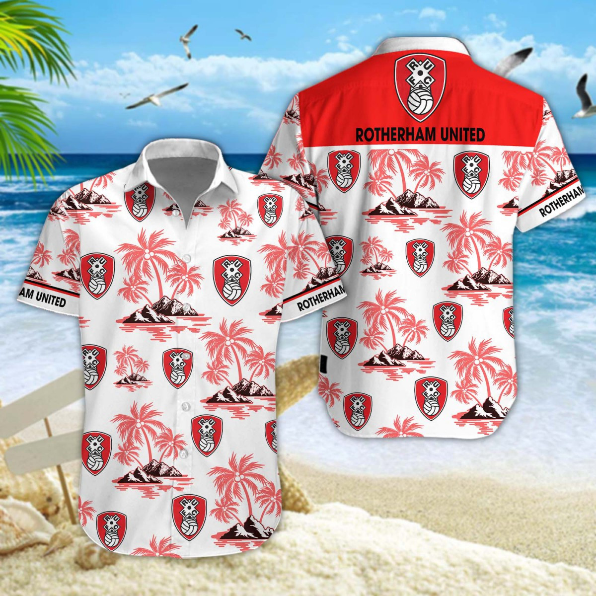 Rotherham United Hawaiihemd 11568