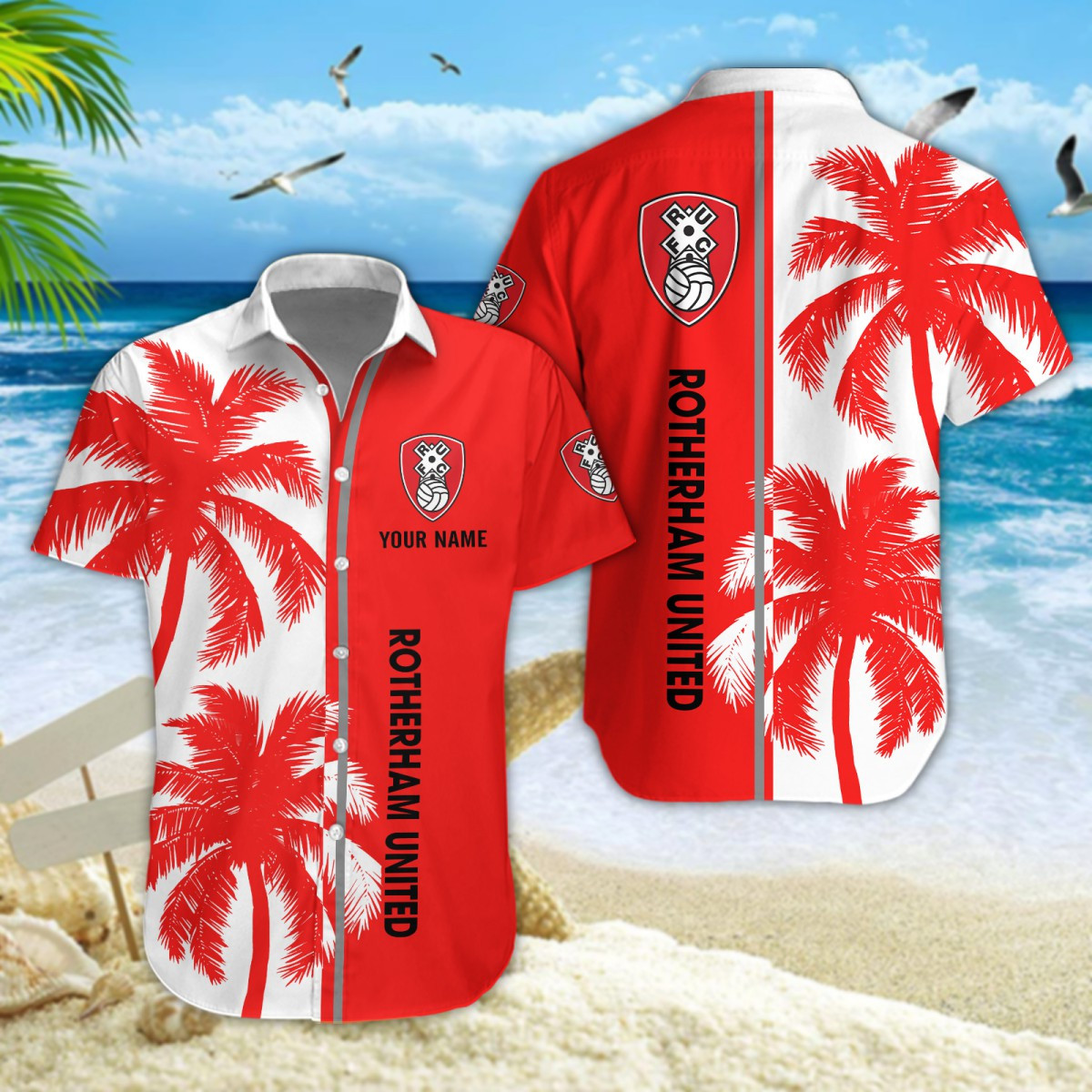 Rotherham United Hawaiihemd 90228