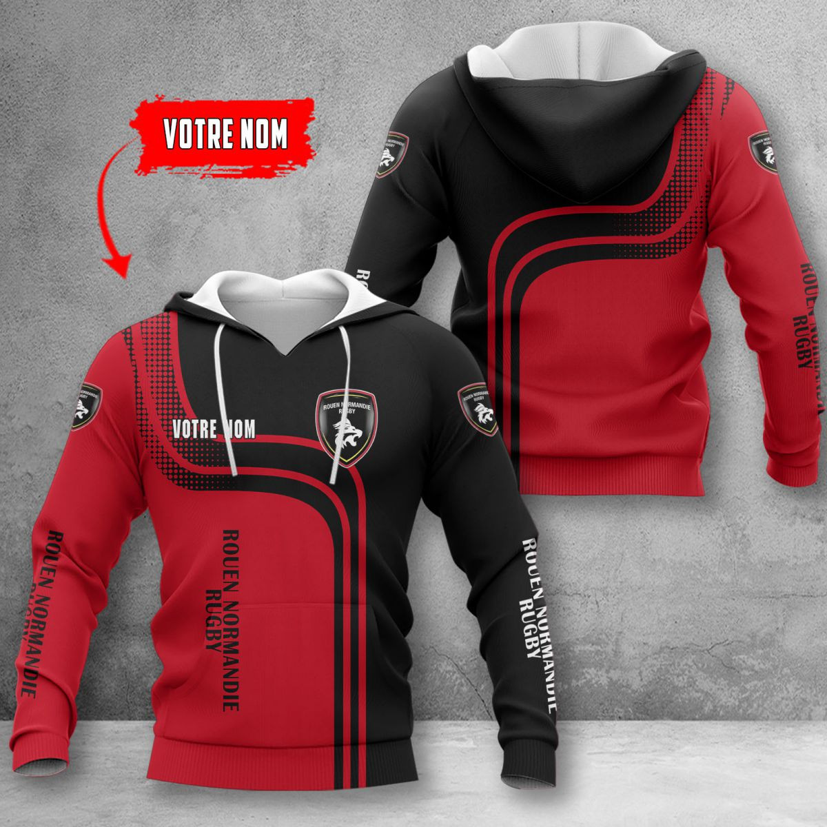 Rouen Normandie Rugby-Trikots 60332