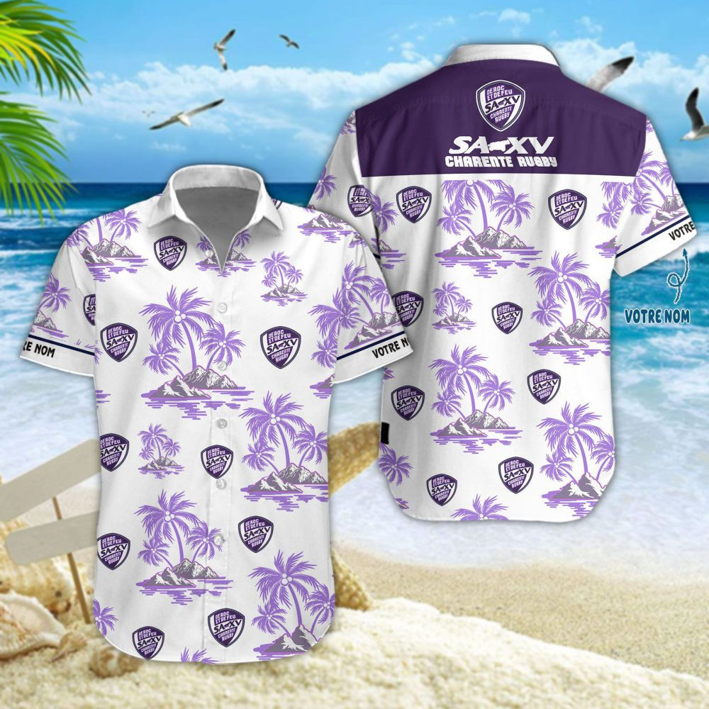 SAXV Charente Rugby Hawaiihemd 2765