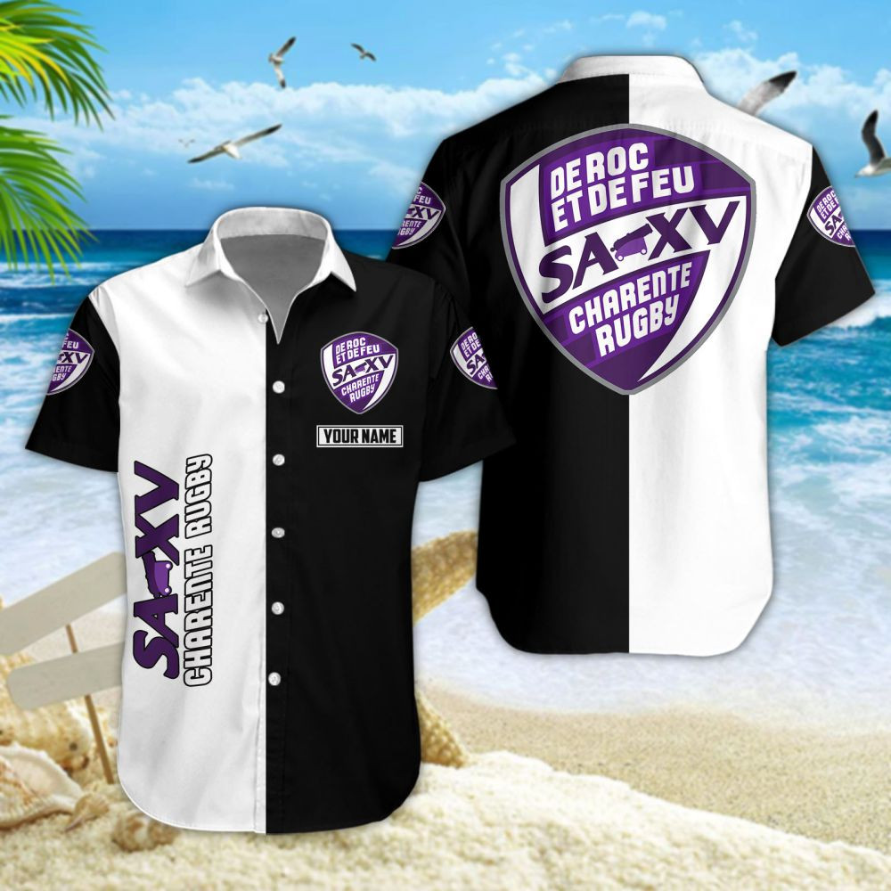 SAXV Charente Rugby Hawaiihemd 3726