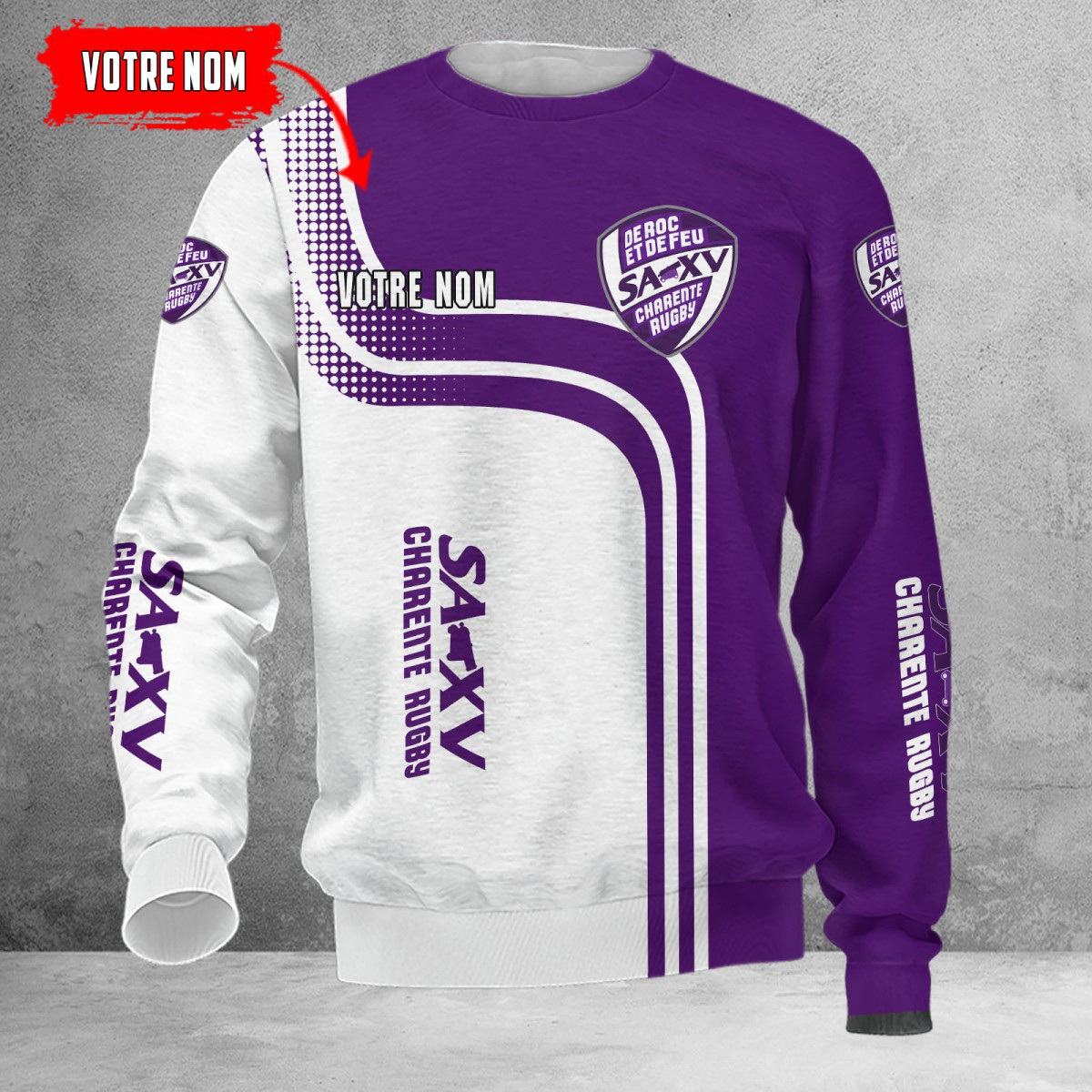 SAXV Charente Rugby-Trikots 60334 SAXV Charente Rugby-Trikots 60334
