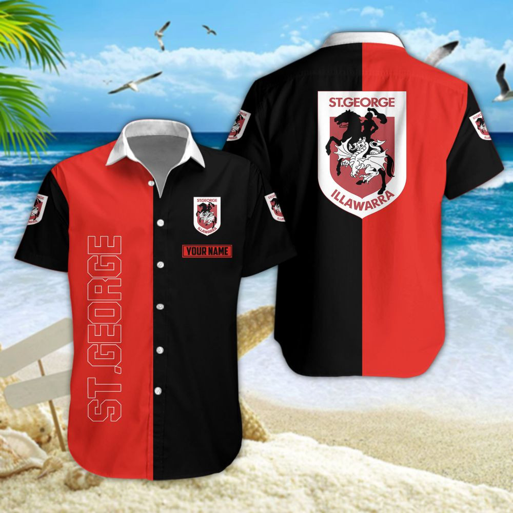 St. George Illawarra Dragons Hawaiihemd 3765 St. George Illawarra Dragons Hawaiihemd 3765