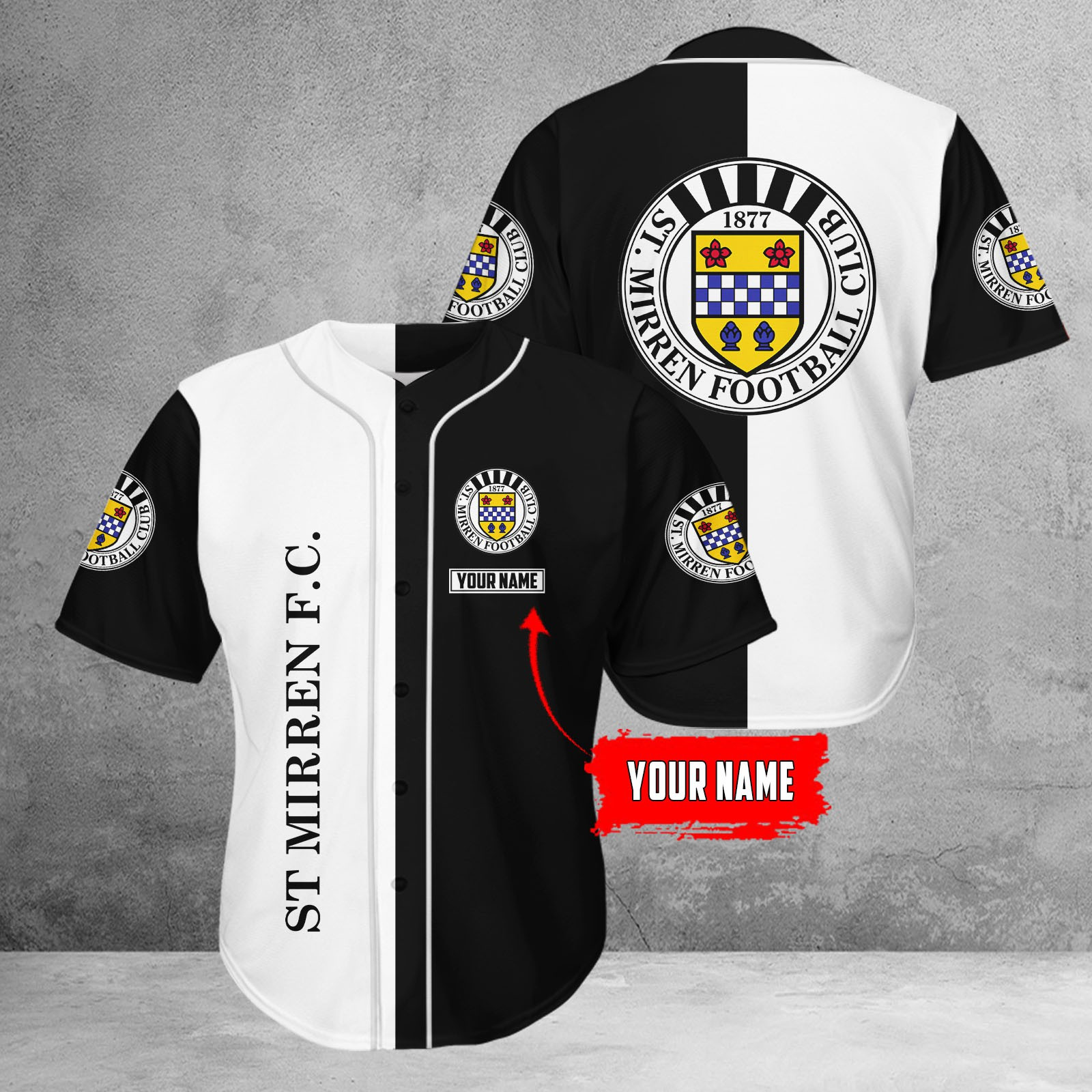 St. Mirren F.C. Hemden 60515 St. Mirren F.C. Hemden 60515