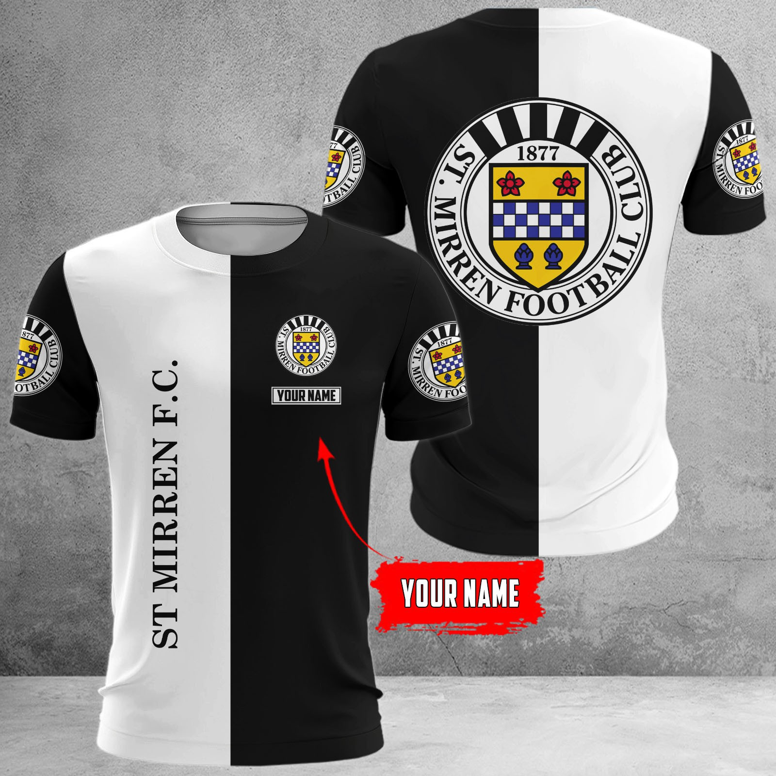 St. Mirren F.C. Hemden 60515 St. Mirren F.C. Hemden 60515