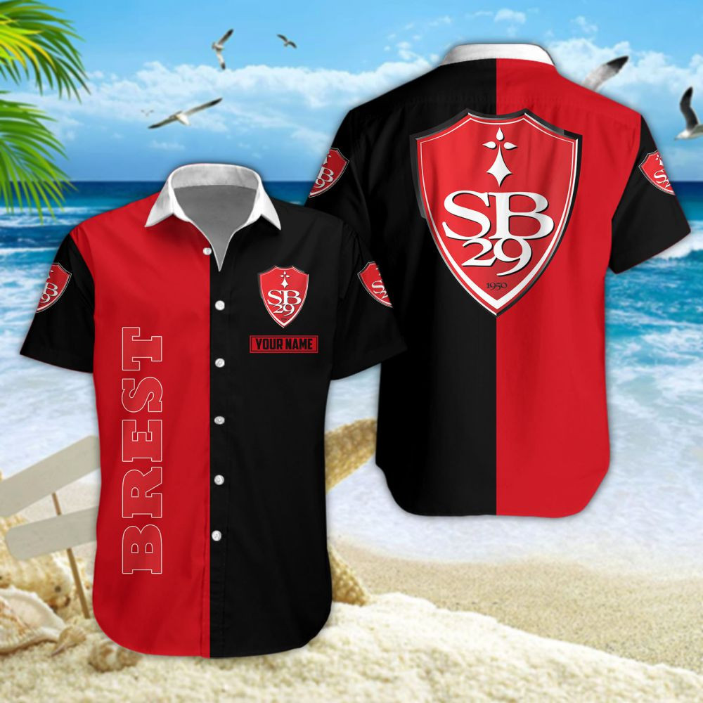 Stade Brestois 29 Hawaiihemd 3460