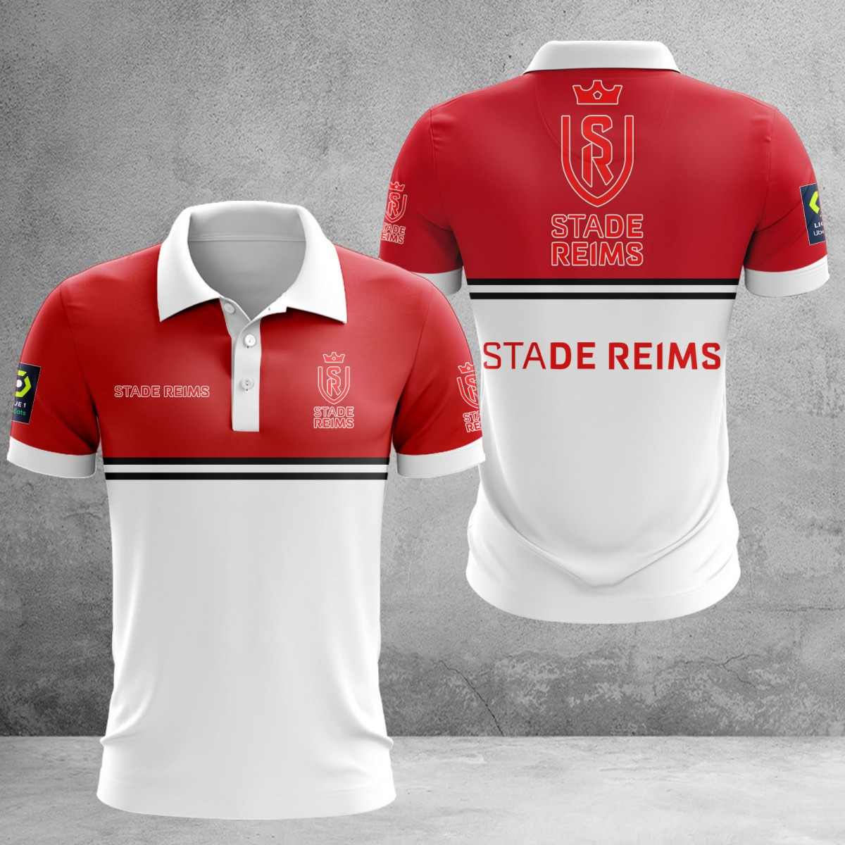 Stade de Reims-Trikots 11930 Stade de Reims-Trikots 11930