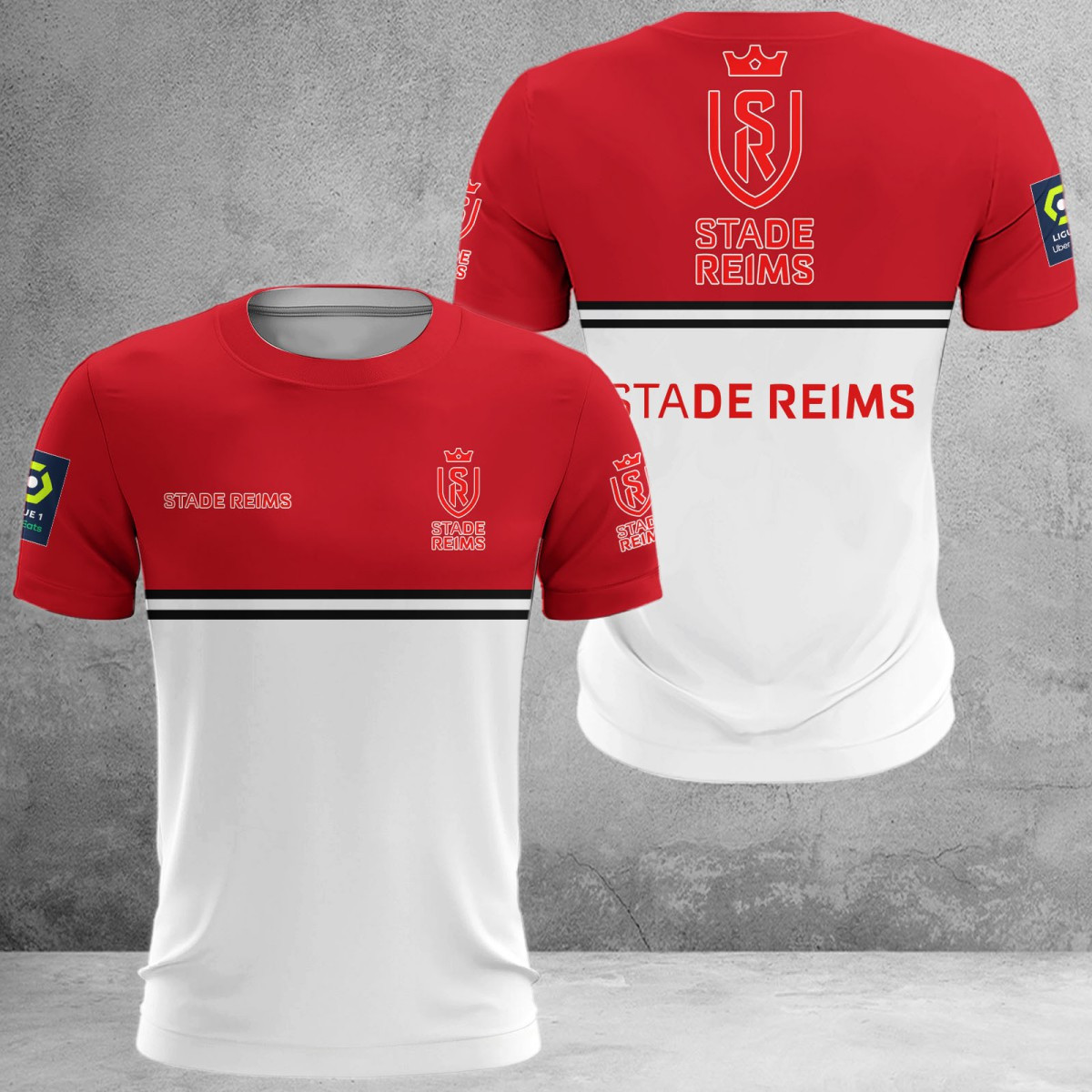 Stade de Reims-Trikots 11930 Stade de Reims-Trikots 11930