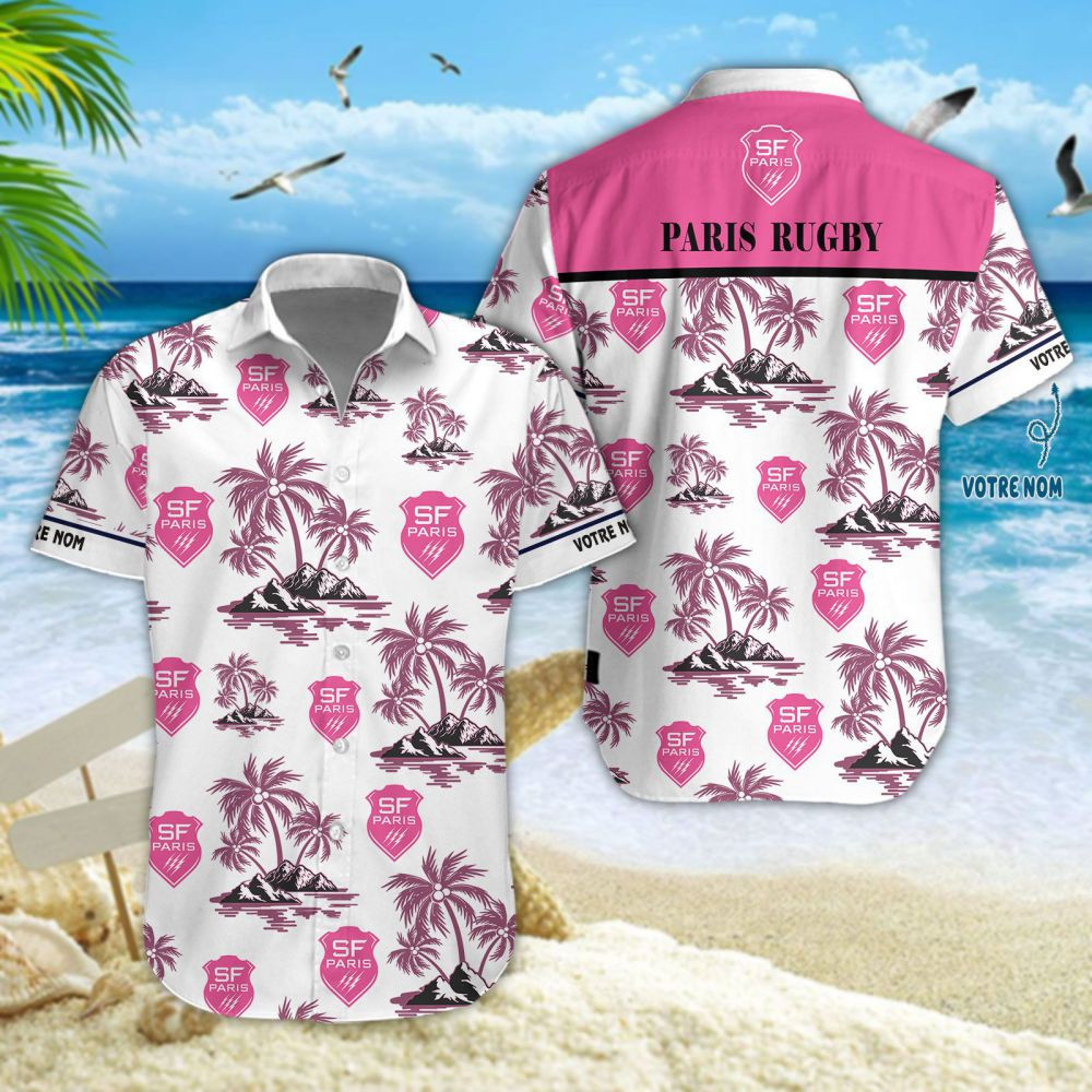 Stade Français Hawaiihemd 2751