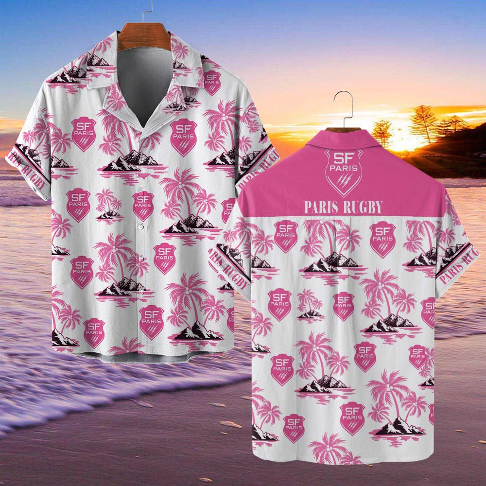 Stade Français Hawaiihemd A11431