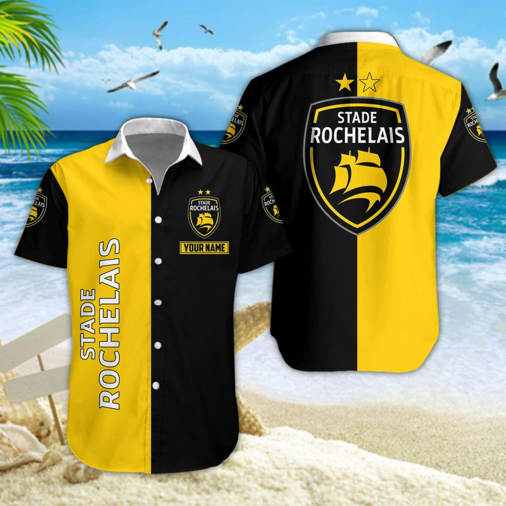Stade Rochelais Hawaiihemd 3713 Stade Rochelais Hawaiihemd 3713